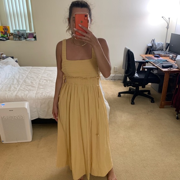 Yellow Summer Dress - Picture 5 of 5